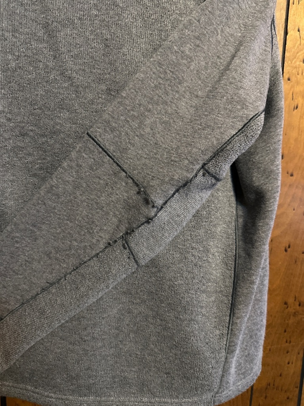 Kuhl Gray Men's Performance Zip Jacket with Black Collar Trim - Picture 3 of 5